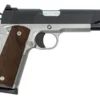 Tisas 1911 Duty Enhanced 45 ACP Semi-Auto Pistol with Two-Tone Finish and Checkered Wo