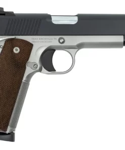 Tisas 1911 Duty Enhanced 45 ACP Semi-Auto Pistol with Two-Tone Finish and Checkered Wo