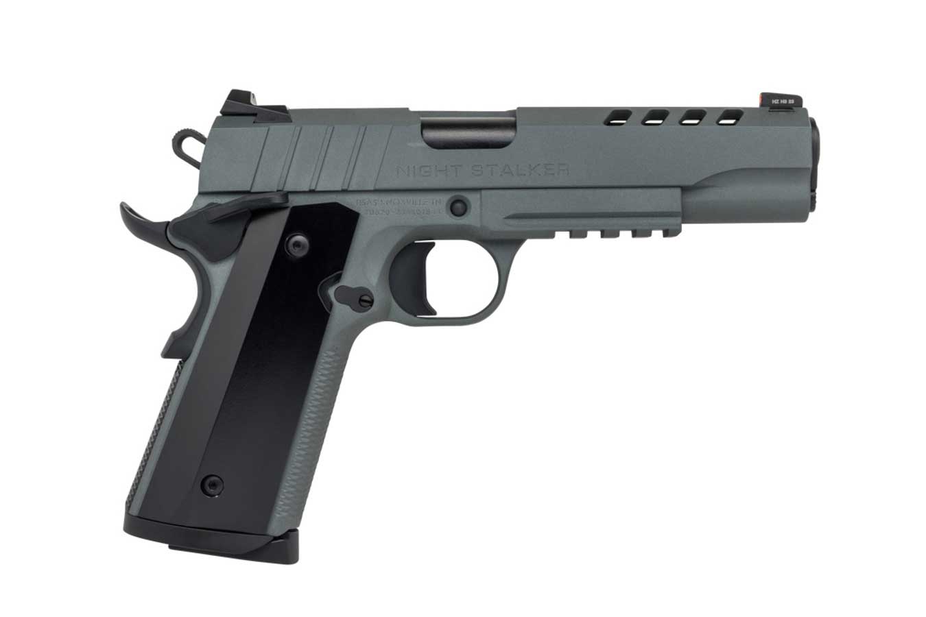 Tisas 1911 Night Stalker 10mm Pistol with 5 Inch Barrel and Gray Cerakote Finish 1 t43