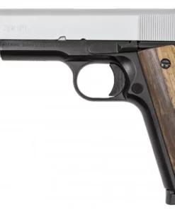 Tisas ZIG M1911 Classic 2-Tone 45 ACP with Walnut Grips